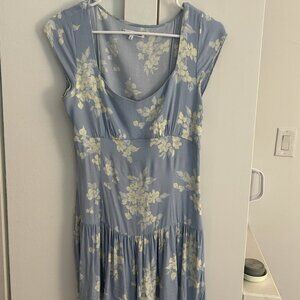 Reformation blue Olencia dress size 6